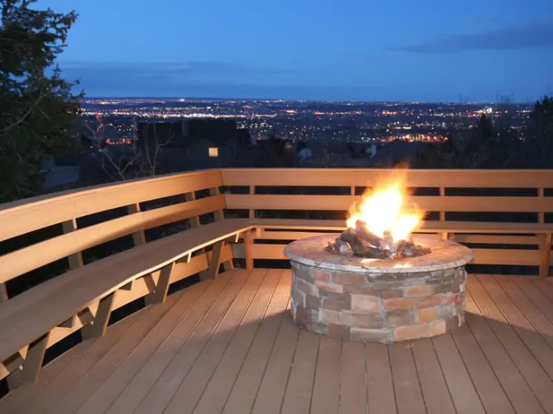 Can You Put a Fire Pit on Composite Decking? - Sunshine & Play